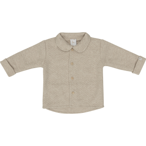 Strickjacke in Beige Melange