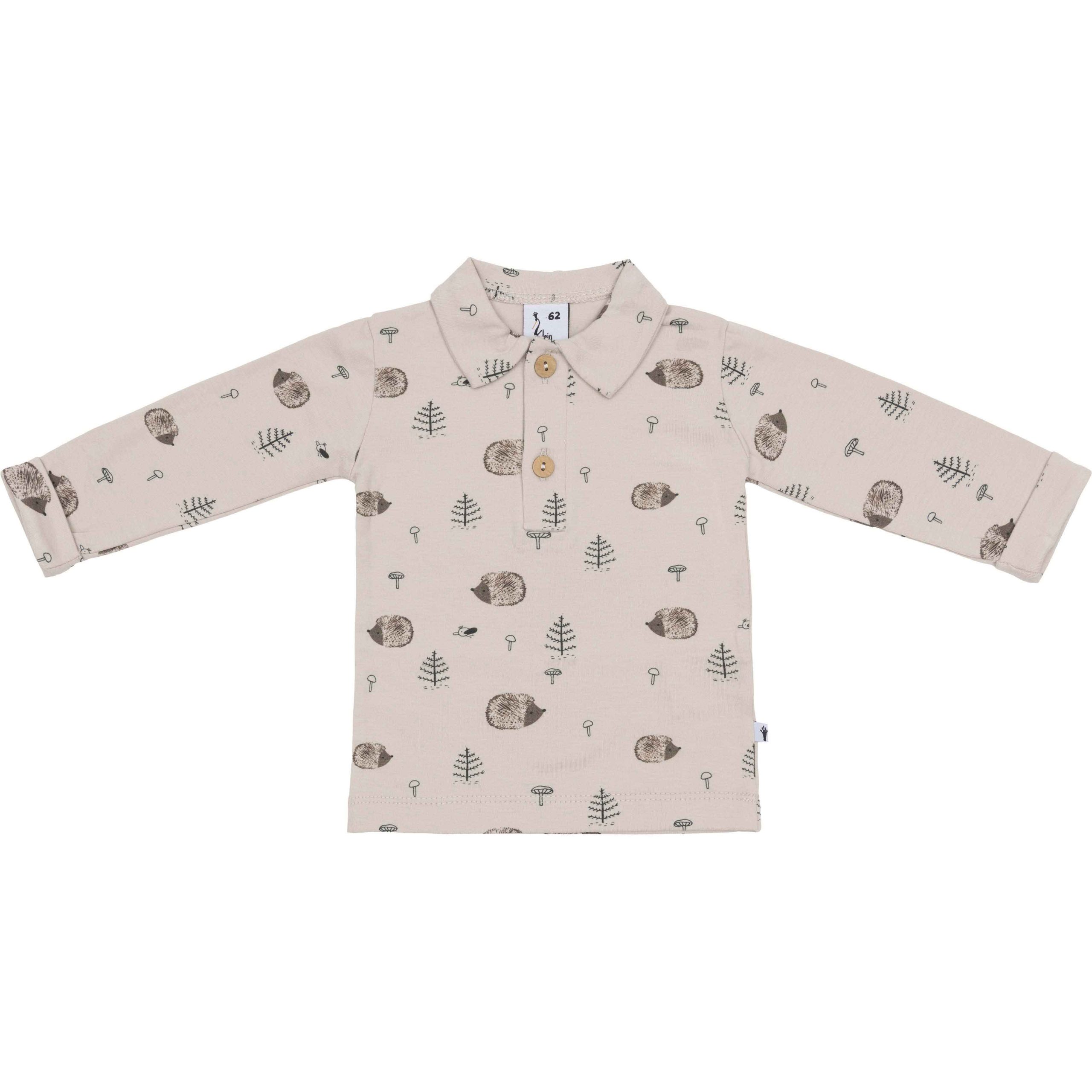 Langarm-Poloshirt